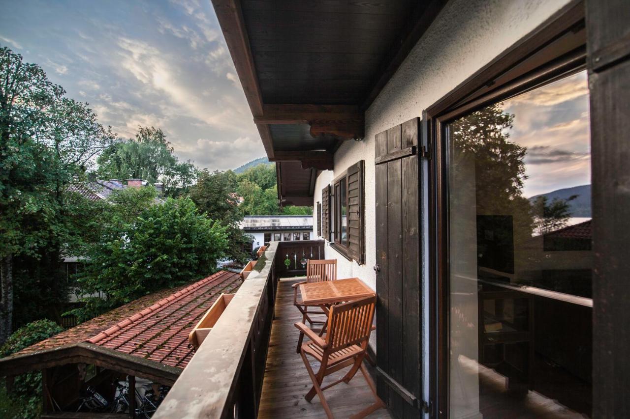 Modern-Bayrisches Apartment Mit Seeblick Tegernsee Luaran gambar